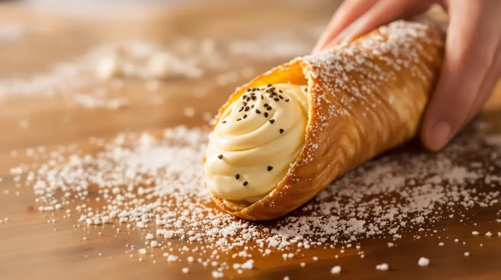 Ce cannoli feuilleté à la vanille cartonne (et il est ultra facile)