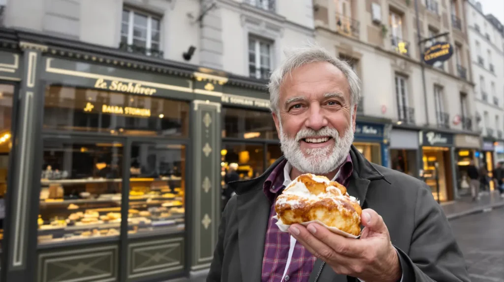 Paris. Il a inventé l'un des desserts les plus emblématiques de France, vendu depuis 300 ans dans sa boutique
