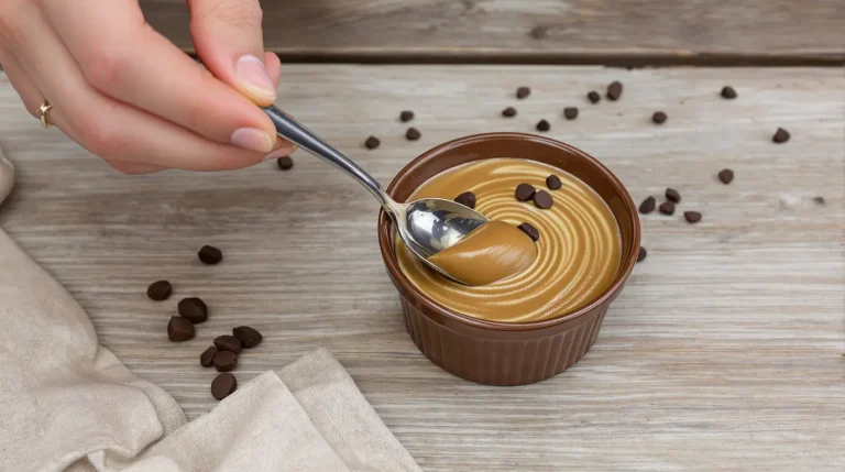 J’ai troqué les flans et mousses du commerce pour cette crème dessert au café maison : onctueuse, sans œufs et ultra facile à faire !